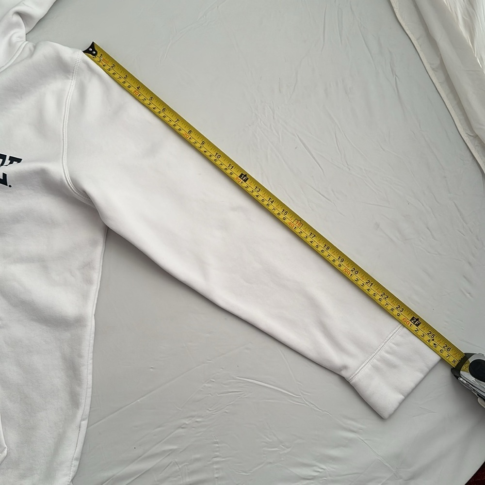 Under Armour Penn State University white navy blue loose fit pocket hoodie - Picture 5 of 8
